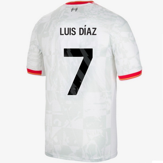 Luis Diaz 2024/25 Third #7 Men's Soccer Jersey