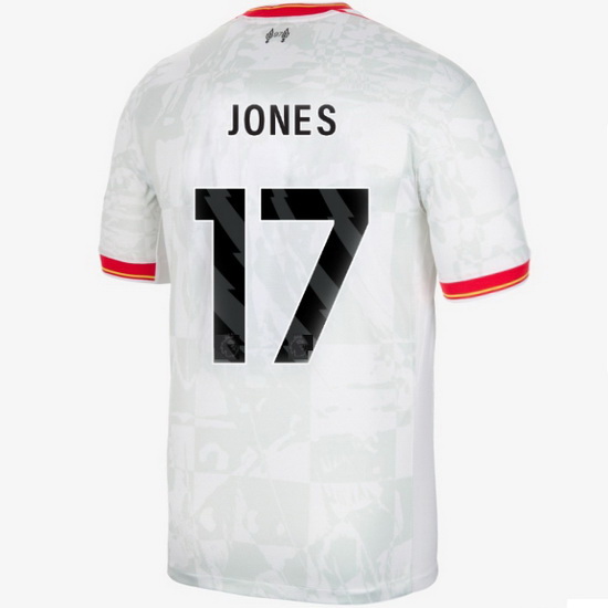 Curtis Jones 2024/25 Third #17 Men's Soccer Jersey