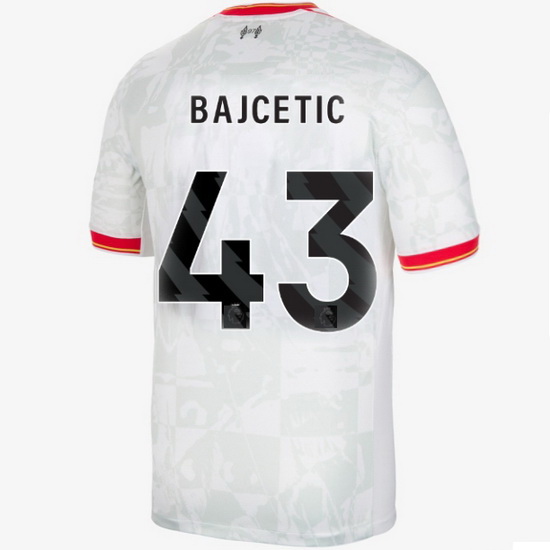 Stefan Bajcetic 2024/25 Third #43 Men's Soccer Jersey - Click Image to Close