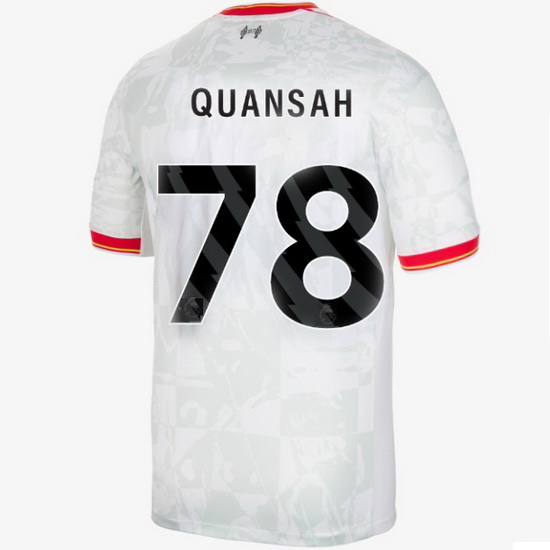 Jarell Quansah 2024/25 Third #78 Men's Soccer Jersey