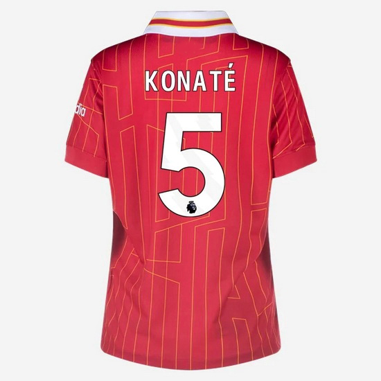 Ibrahima Konate 2024/25 Home #5 Women's Soccer Jersey - Click Image to Close