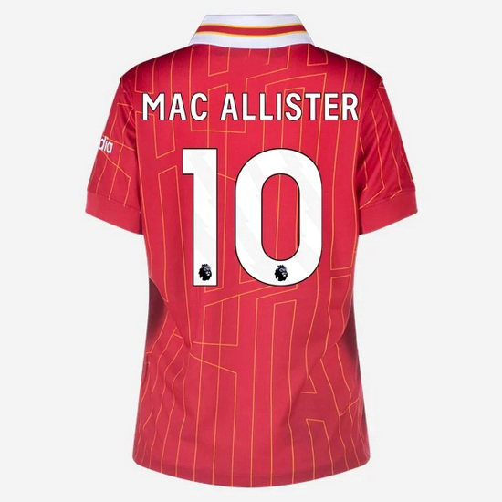 Alexis Mac Allister 2024/25 Home #10 Women's Soccer Jersey