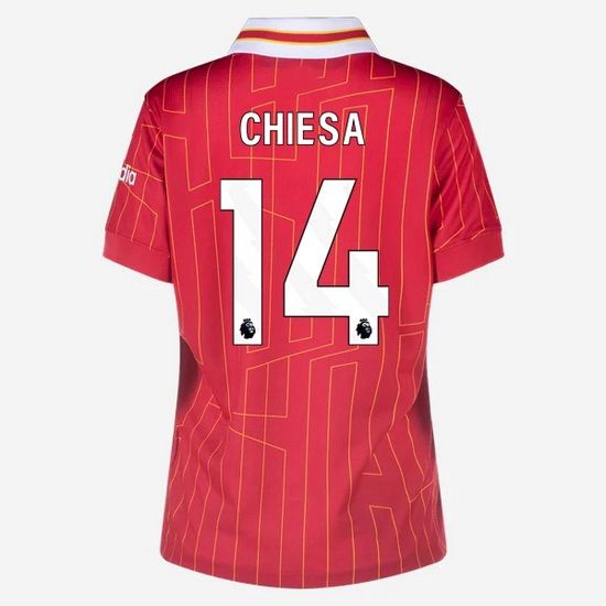 Federico Chiesa 2024/25 Home #14 Women's Soccer Jersey - Click Image to Close