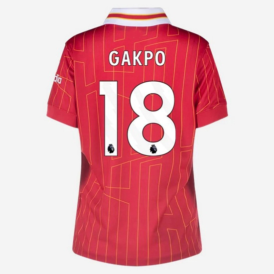 Cody Gakpo 2024/25 Home #18 Women's Soccer Jersey