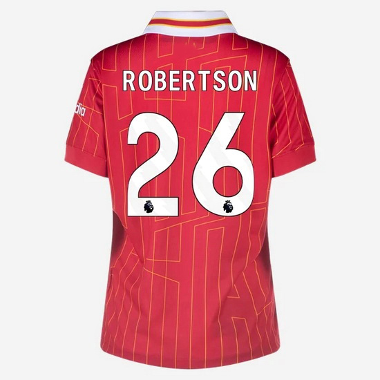 Andy Robertson 2024/25 Home #26 Women's Soccer Jersey