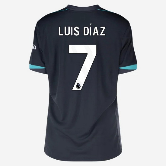 Luis Diaz 2024/25 Away #7 Women's Soccer Jersey - Click Image to Close