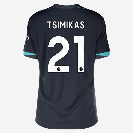 Kostas Tsimikas 2024/25 Away #21 Women's Soccer Jersey - Click Image to Close