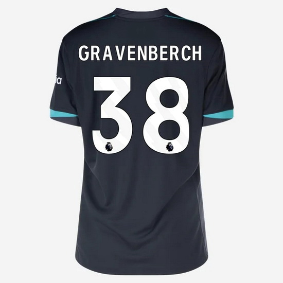 Ryan Gravenberch 2024/25 Away #38 Women's Soccer Jersey - Click Image to Close