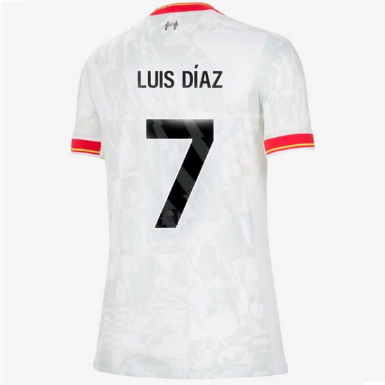 Luis Diaz 2024/25 Third #7 Women's Soccer Jersey