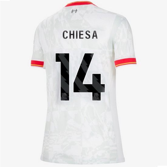 Federico Chiesa 2024/25 Third #14 Women's Soccer Jersey