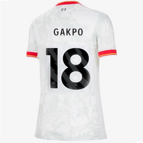 Cody Gakpo 2024/25 Third #18 Women's Soccer Jersey