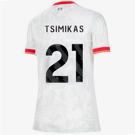 Kostas Tsimikas 2024/25 Third #21 Women's Soccer Jersey - Click Image to Close