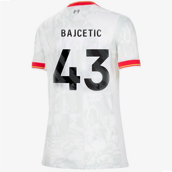 Stefan Bajcetic 2024/25 Third #43 Women's Soccer Jersey