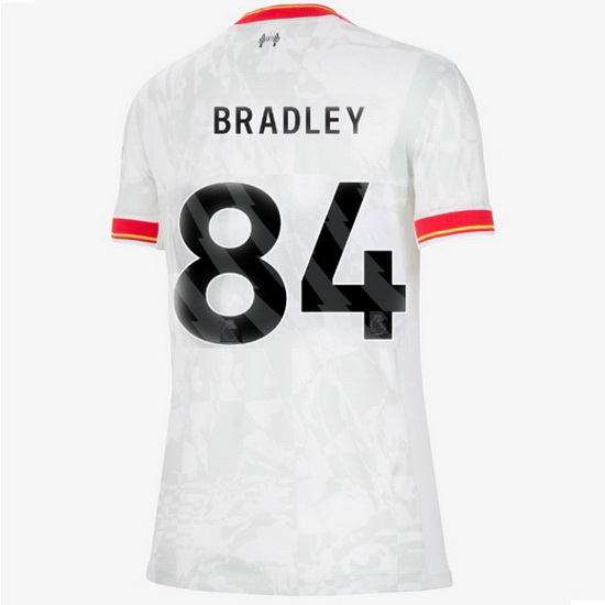 Conor Bradley 2024/25 Third #84 Women's Soccer Jersey - Click Image to Close