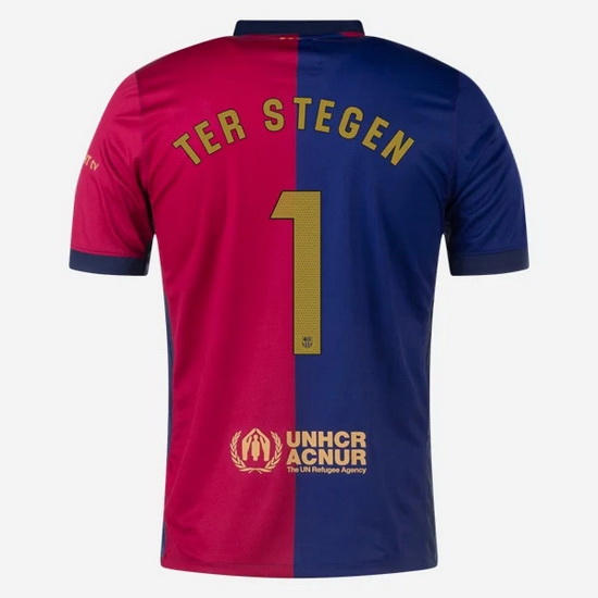 2024/25 Marc-Andre ter Stegen #1 Home Men's Soccer Jersey