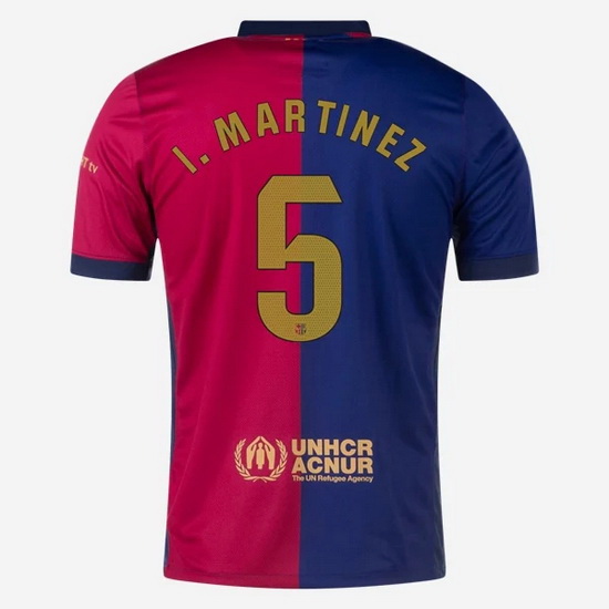 2024/25 Inigo Martinez #5 Home Men's Soccer Jersey