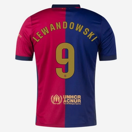 2024/25 Robert Lewandowski #9 Home Men's Soccer Jersey