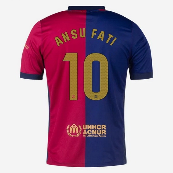 2024/25 Ansu Fati #10 Home Men's Soccer Jersey - Click Image to Close