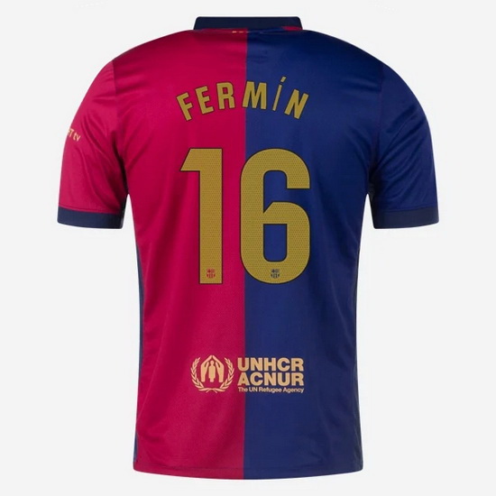 2024/25 Fermin Lopez #16 Home Men's Soccer Jersey - Click Image to Close