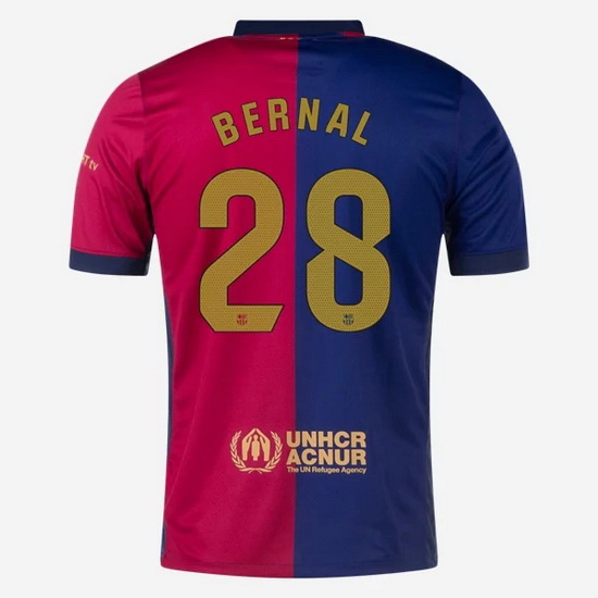 2024/25 Marc Bernal #28 Home Men's Soccer Jersey