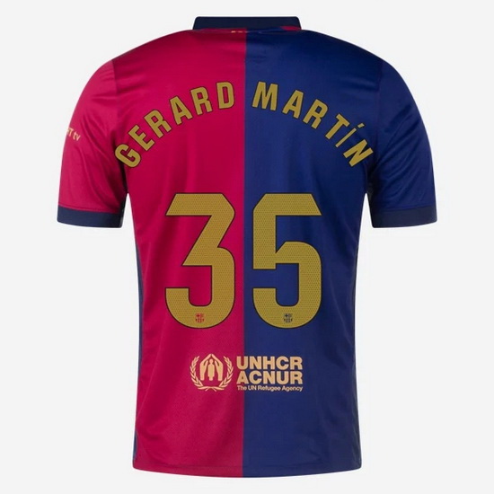 2024/25 Gerard Martin #35 Home Men's Soccer Jersey