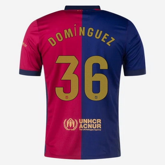 2024/25 Sergi Dominguez #36 Home Men's Soccer Jersey