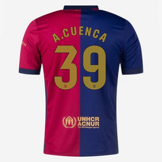 2024/25 Andres Cuenca #39 Home Men's Soccer Jersey