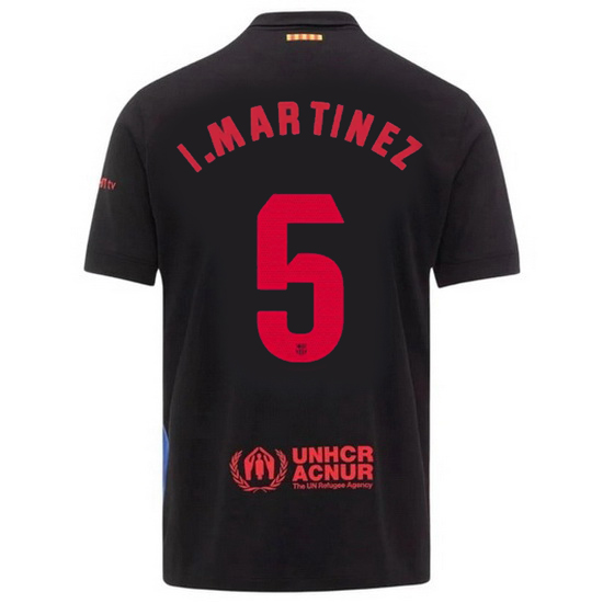 2024/25 Inigo Martinez #5 Away Men's Soccer Jersey - Click Image to Close