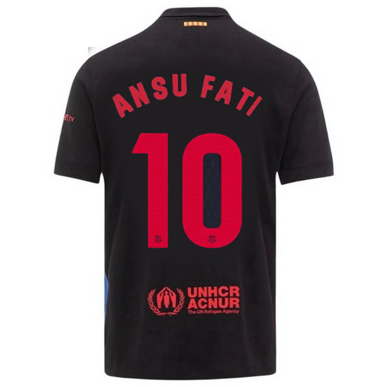 2024/25 Ansu Fati #10 Away Men's Soccer Jersey