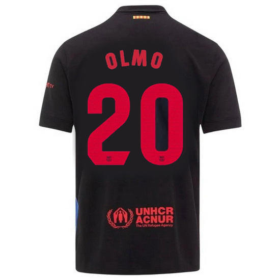 2024/25 Dani Olmo #20 Away Men's Soccer Jersey