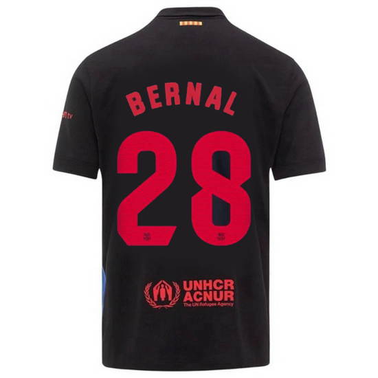 2024/25 Marc Bernal #28 Away Men's Soccer Jersey