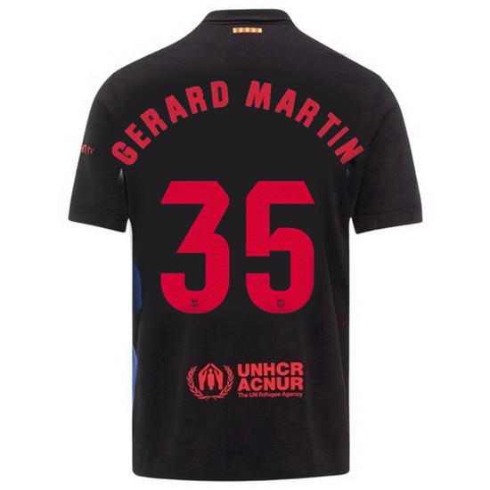 2024/25 Gerard Martin #35 Away Men's Soccer Jersey - Click Image to Close