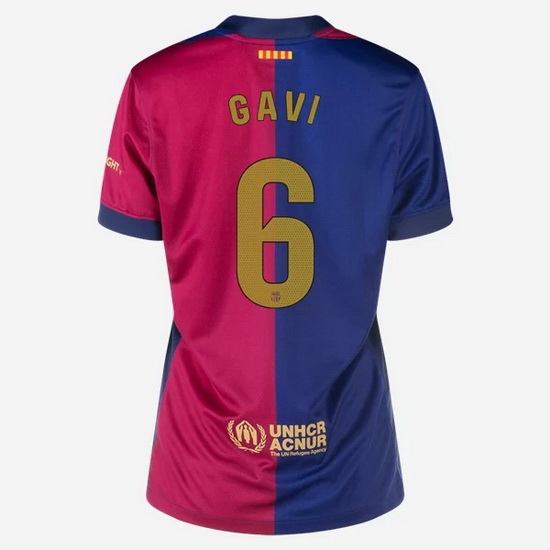 24/25 Gavi #6 Home Women's Soccer Jersey