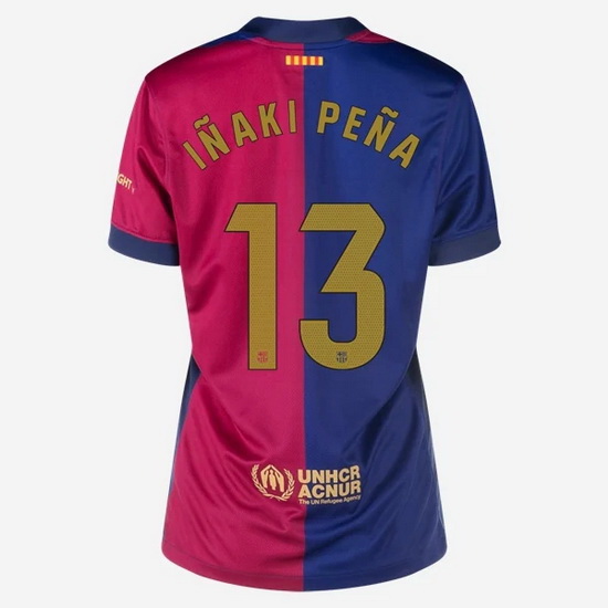 24/25 Inaki Pena #13 Home Women's Soccer Jersey - Click Image to Close