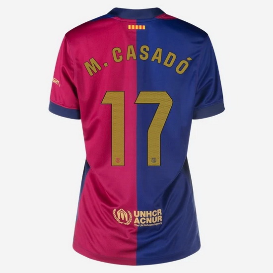 24/25 Marc Casado #17 Home Women's Soccer Jersey