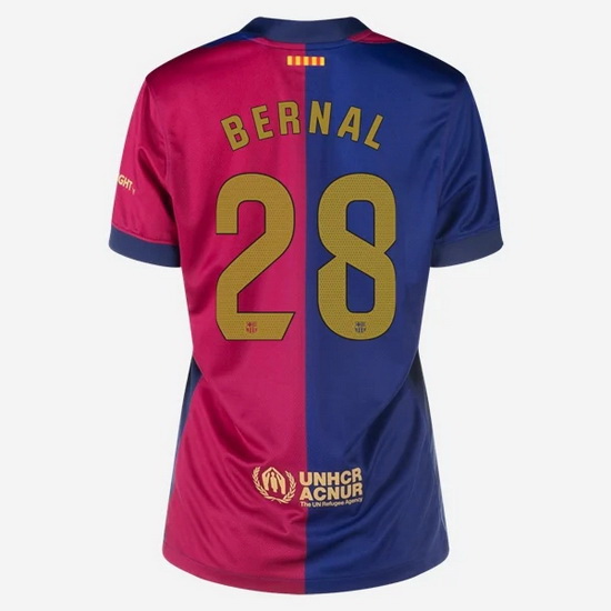 24/25 Marc Bernal #28 Home Women's Soccer Jersey