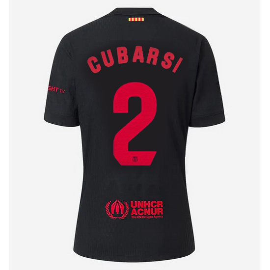 24/25 Pau Cubarsi #2 Away Women's Soccer Jersey