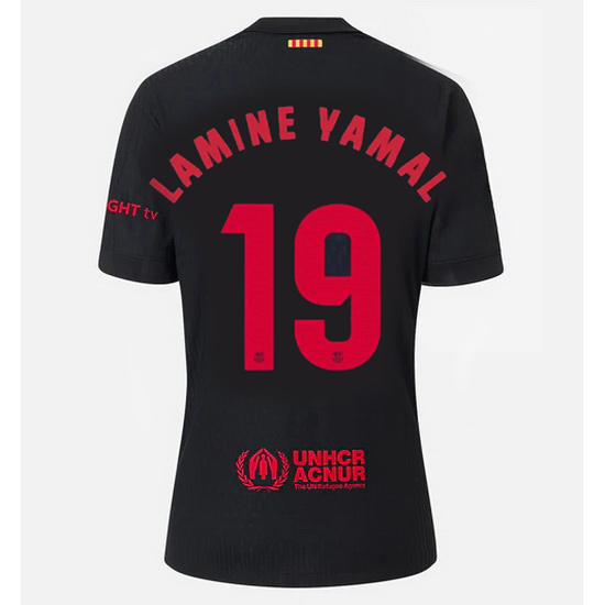 24/25 Lamine Yamal #19 Away Women's Soccer Jersey