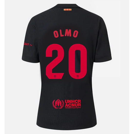 24/25 Dani Olmo #20 Away Women's Soccer Jersey - Click Image to Close