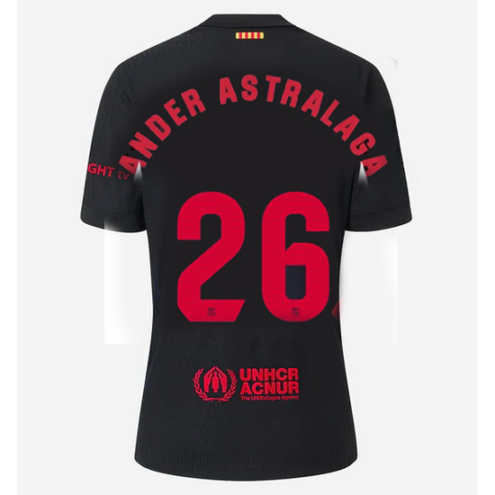 24/25 Ander Astralaga #26 Away Women's Soccer Jersey