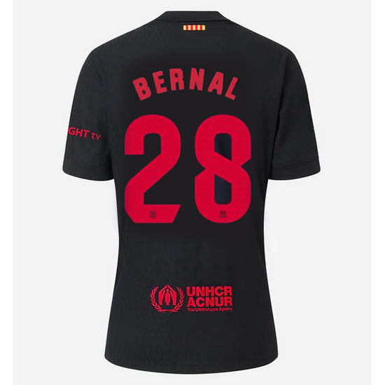 24/25 Marc Bernal #28 Away Women's Soccer Jersey - Click Image to Close