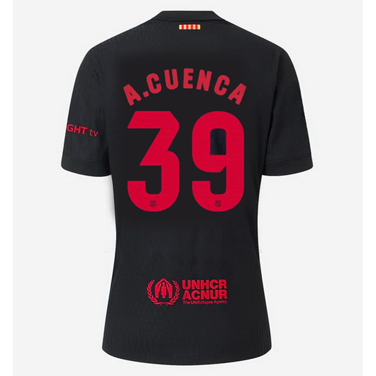 24/25 Andres Cuenca #39 Away Women's Soccer Jersey - Click Image to Close