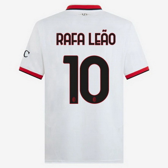 2024/25 Rafael Leao #10 Away Men's Soccer Jersey - Click Image to Close