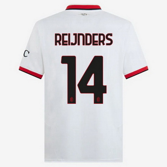 2024/25 Tijjani Reijnders #14 Away Men's Soccer Jersey - Click Image to Close