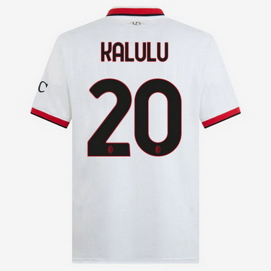 2024/25 Pierre Kalulu #20 Away Men's Soccer Jersey