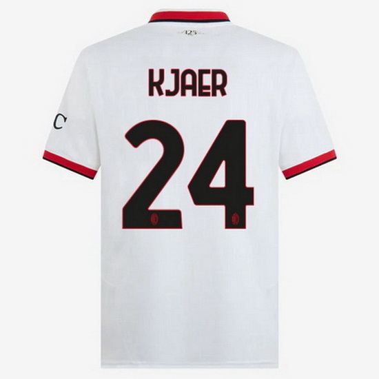 2024/25 Simon Kjaer #24 Away Men's Soccer Jersey - Click Image to Close