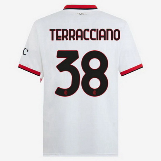 2024/25 Filippo Terracciano #38 Away Men's Soccer Jersey