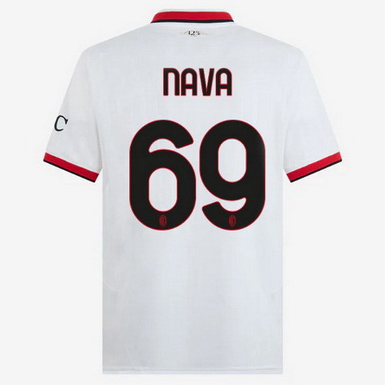 2024/25 Lapo Maria Nava #69 Away Men's Soccer Jersey