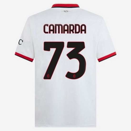 2024/25 Francesco Camarda #73 Away Men's Soccer Jersey - Click Image to Close