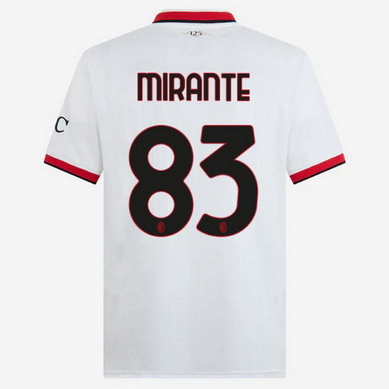 2024/25 Antonio Mirante #83 Away Men's Soccer Jersey